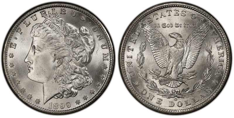 1899 (O) Morgan Dollar