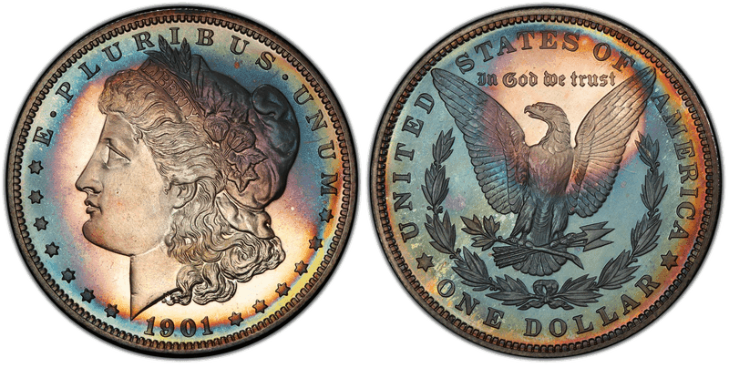 1901 Proof Morgan Dollar