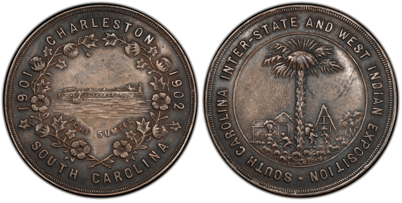 1901-1902 So-Called Dollar HK-292, South Carolina Interstate & W. Indian Expo
