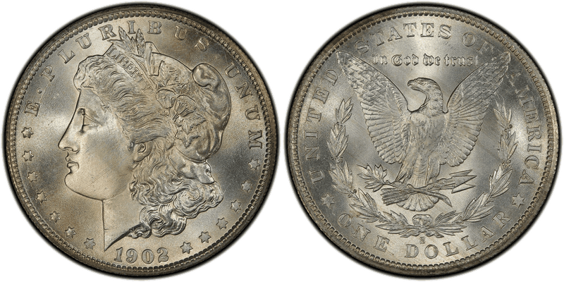 1902 (S) Morgan Dollar