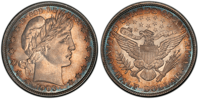 1903 Proof Barber Half Dollar