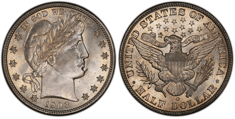1903 Barber Half Dollar
