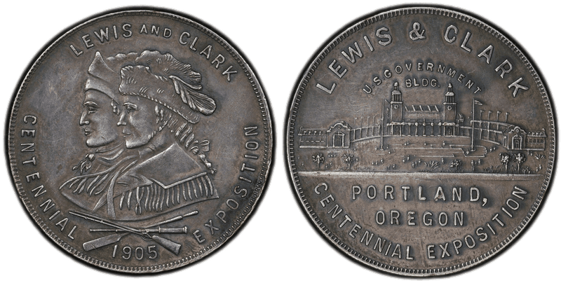 1905 HK-328, Lewis & Clark Dollar