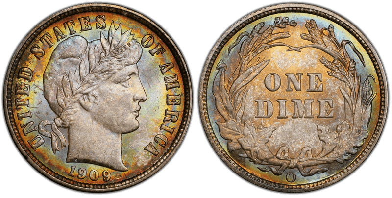 1909 (O) Barber Dime