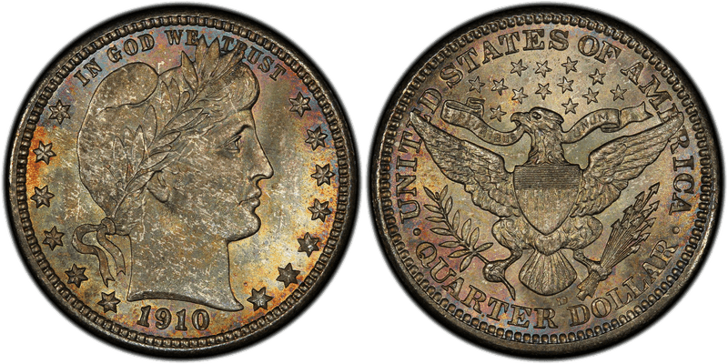 1910 Barber Quarter