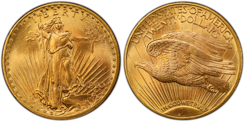 1910 St. Gaudens Double Eagle