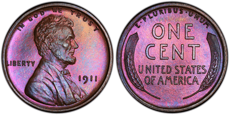 1911 Proof Lincoln Wheat Cent