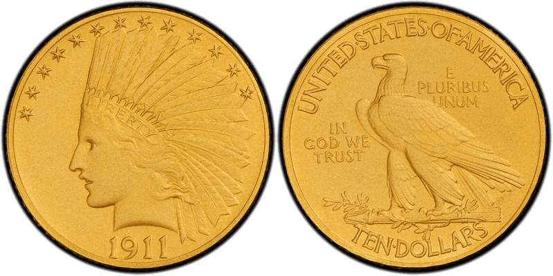 1911 Proof Indian Head Eagle