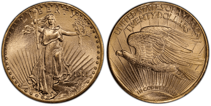 1911 St. Gaudens Double Eagle