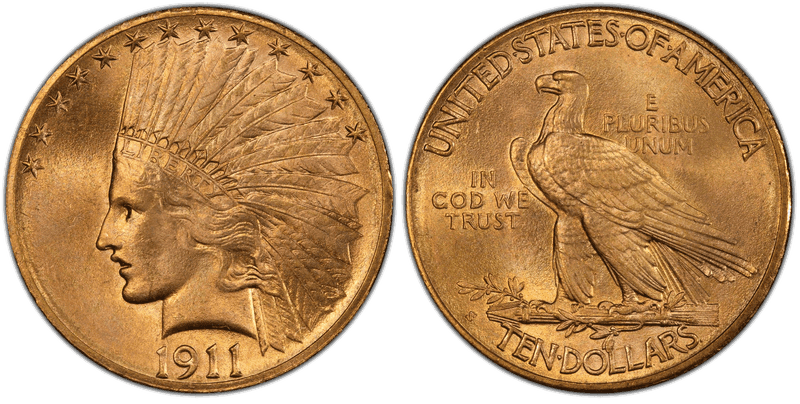 1911 (S) Indian Head Eagle