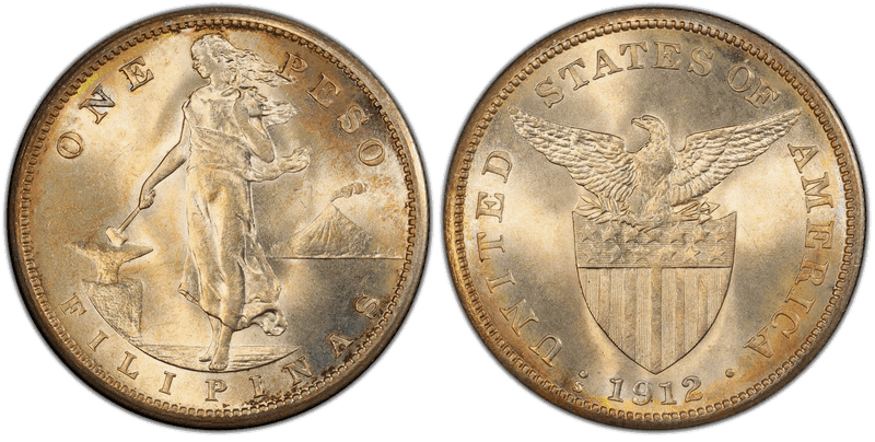 1912 Philippine Peso