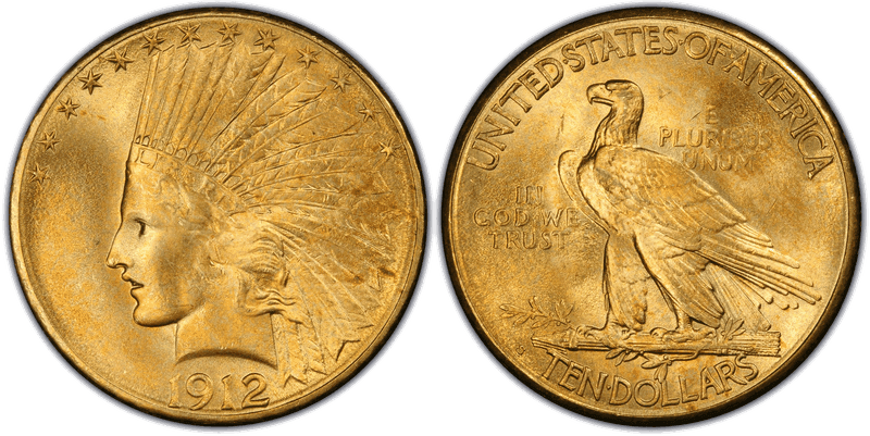1912 (S) Indian Head Eagle
