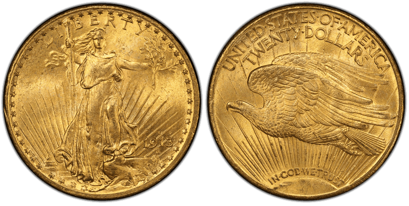 1913 (S) St. Gaudens Double Eagle