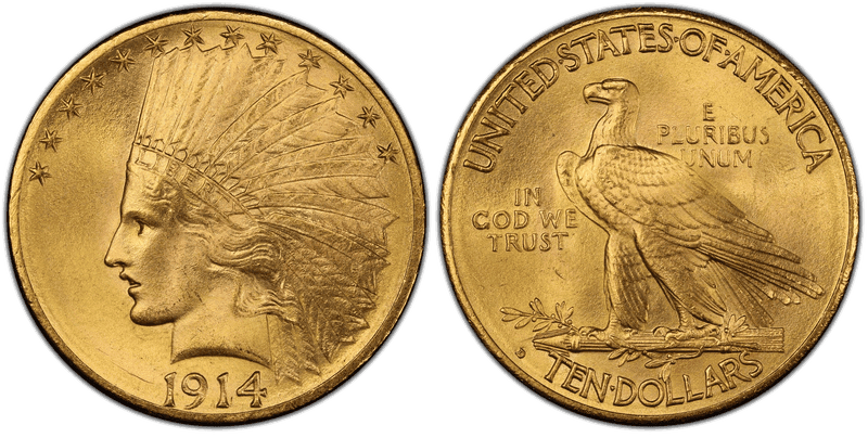 1914 Indian Head Eagle