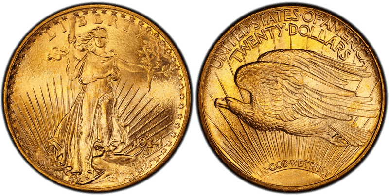 1914 (S) St. Gaudens Double Eagle