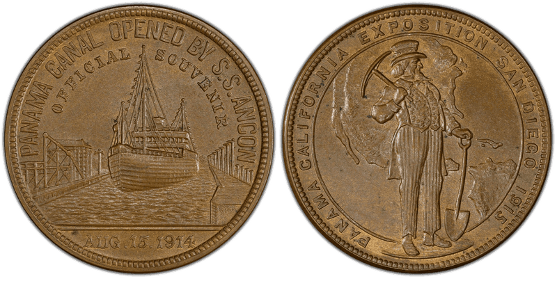 1915 So-Called Dollar HK-427, Panama-Pacific Expo