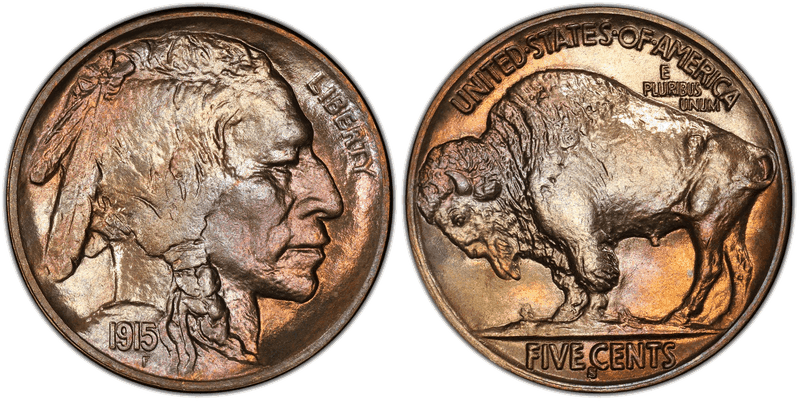 1915 (S) Buffalo Nickel