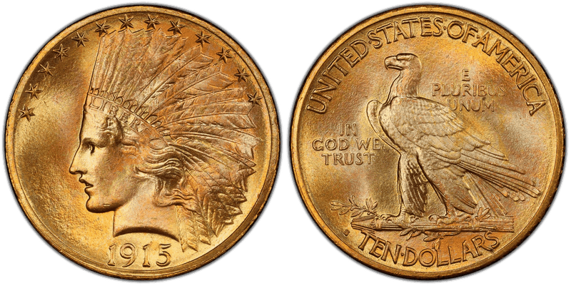 1915 (S) Indian Head Eagle