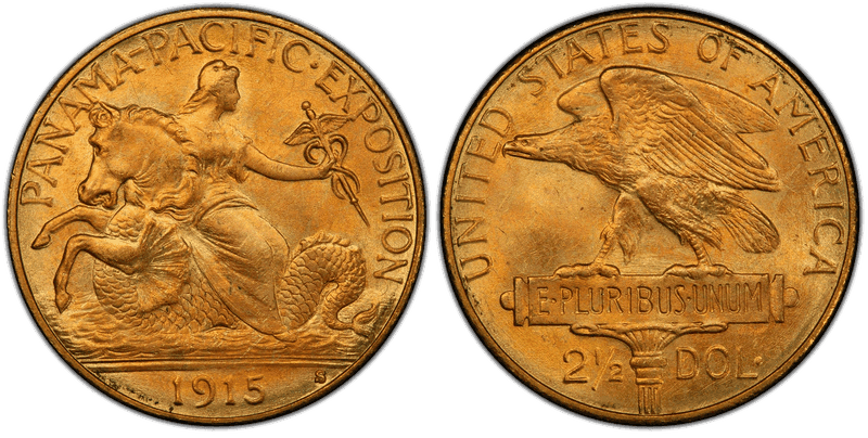 1915 Panama-Pacific International Exposition Commemoratives