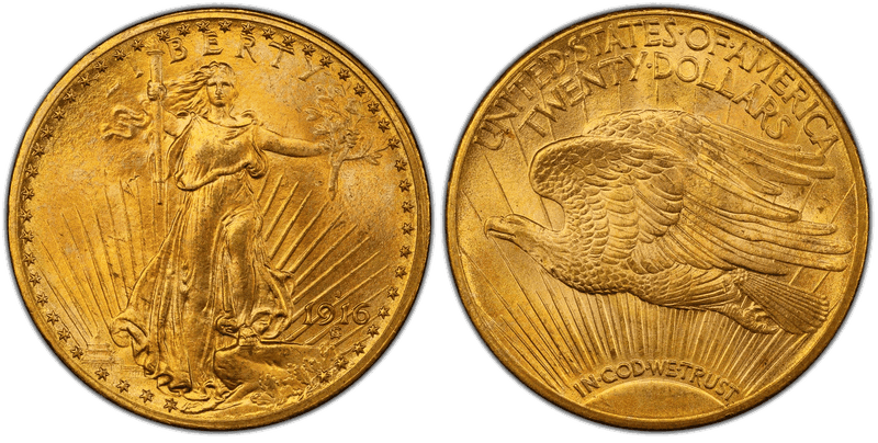 1916 St. Gaudens Double Eagle