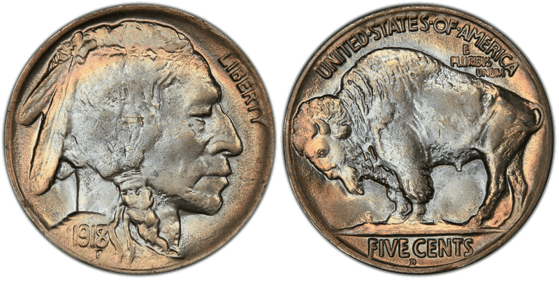 1918 Buffalo Nickel