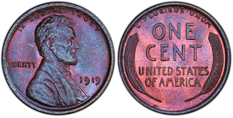 1919 Lincoln Wheat Cent