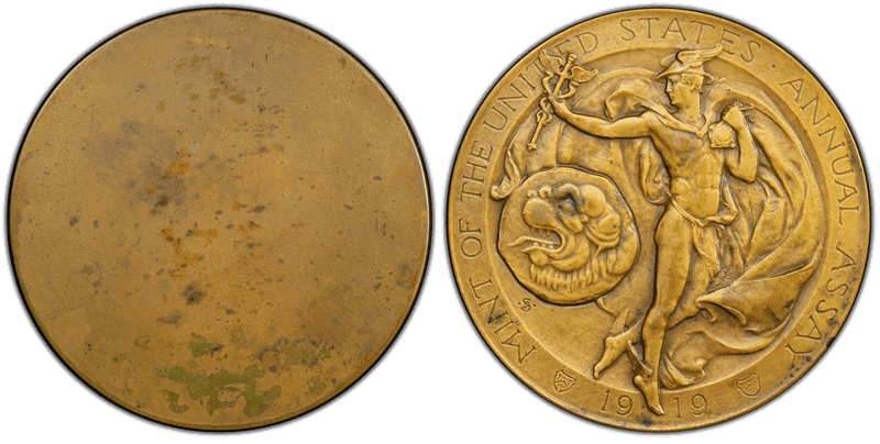 1919 Medal Die Trial