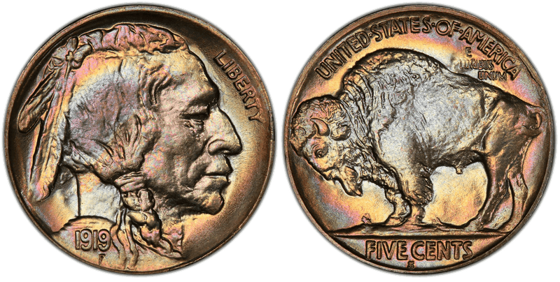 1919 (S) Buffalo Nickel
