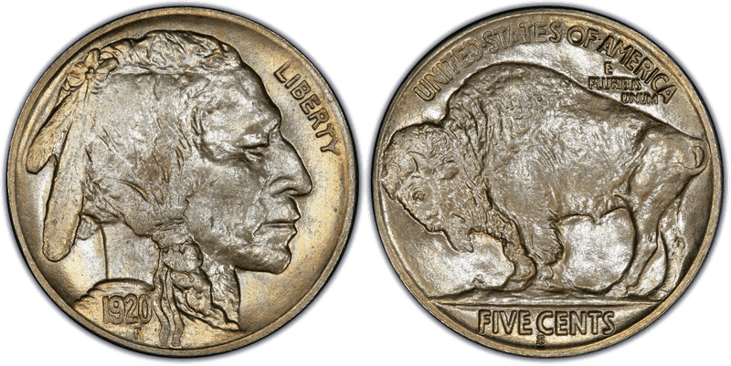 1920 (S) Buffalo Nickel