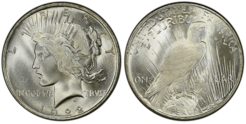1922 Peace Dollar