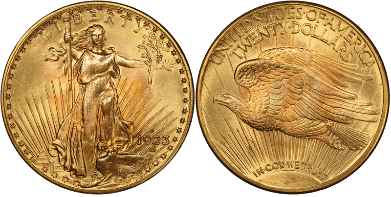 1923 St. Gaudens Double Eagle