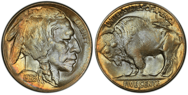 1923 (S) Buffalo Nickel