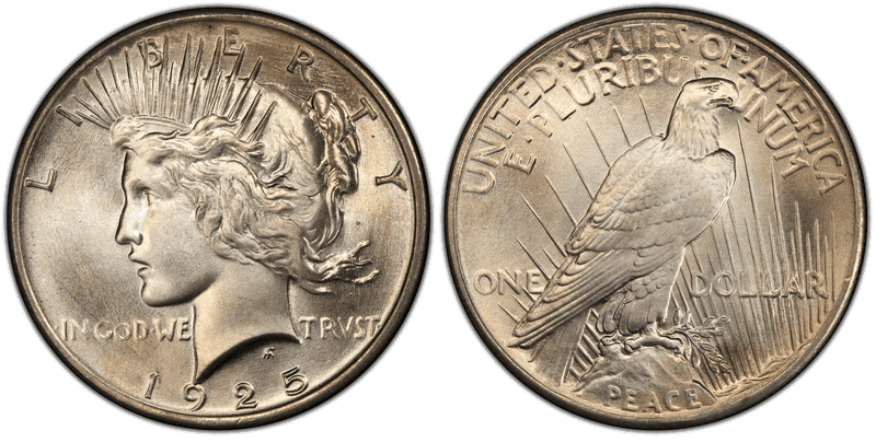 1925 Peace Dollar