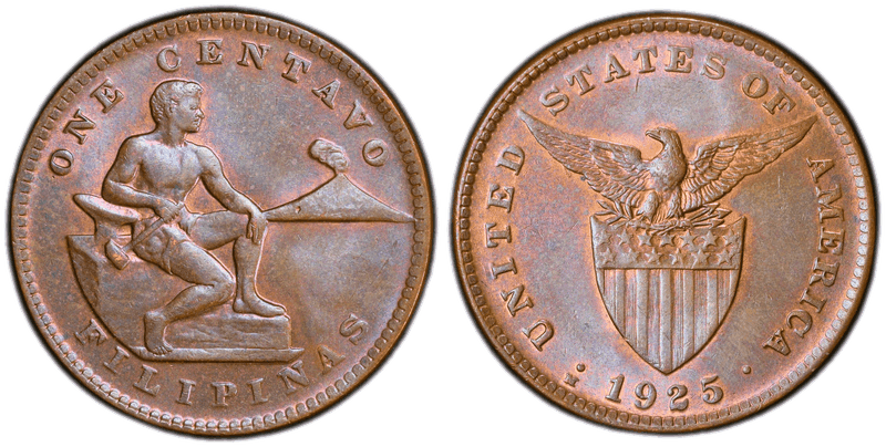 1925 Philippine Centavo