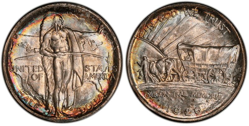 1926 Oregon Trail Memorial Commemorative Half Dollar