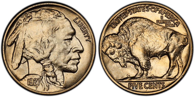 1927 Buffalo Nickel - Special Strike