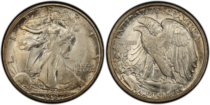 1927 Walking Liberty Half Dollar