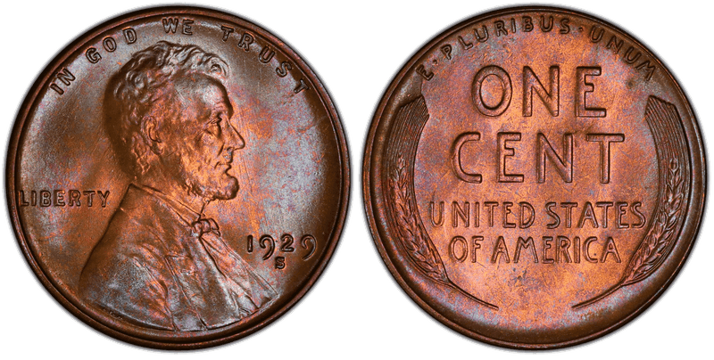 1929 (S) Lincoln Wheat Cent