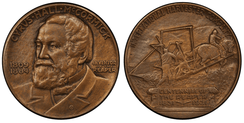 1931 HK-460, Reaper Centennial Dollar