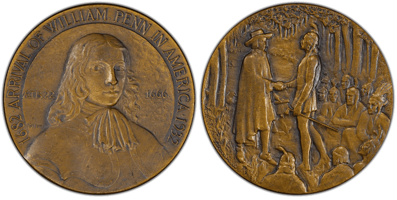 1932 HK-462, William Penn Dollar