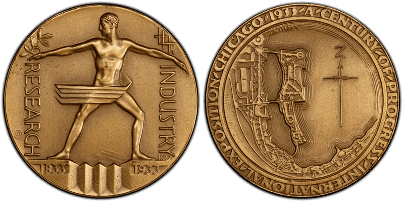 1933 HK-463, Century of Progress Dollar