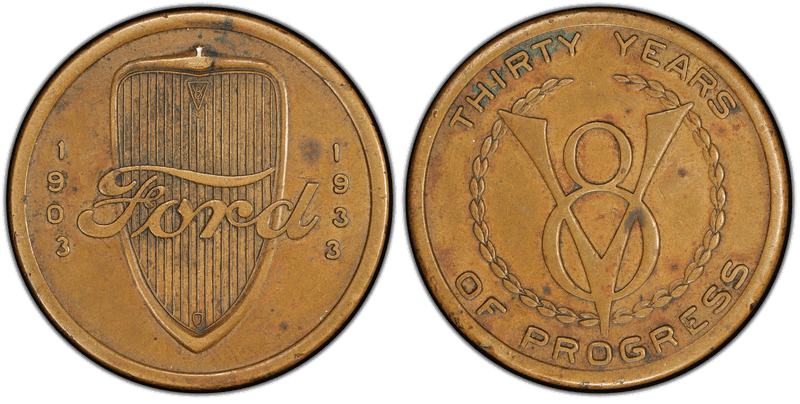 1933 HK-465, Century Of Progress Fo Dollar