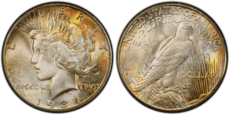 1934 (S) Peace Dollar