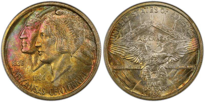 1935 Arkansas Half Dollar