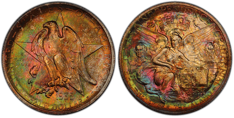 1935 Texas Half Dollar