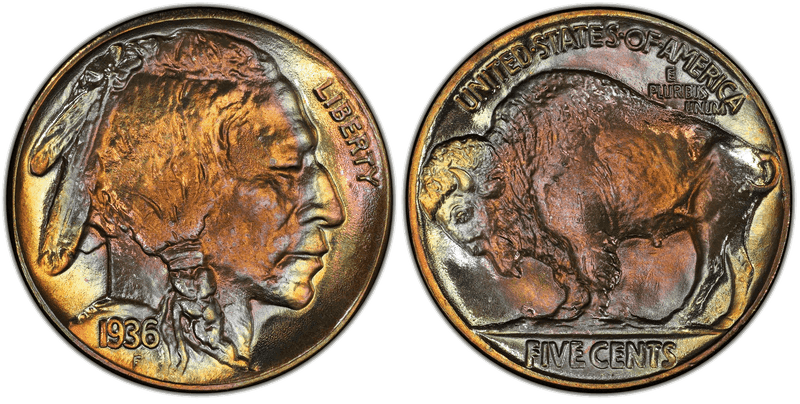 1936 Buffalo Nickel