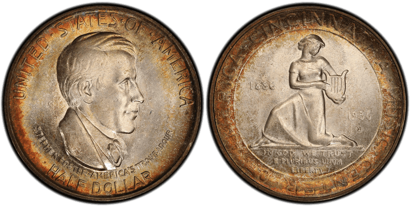1936 Cincinnati Music Center Commemorative Half Dollar