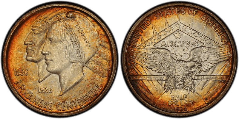 1936 (S) Arkansas Half Dollar