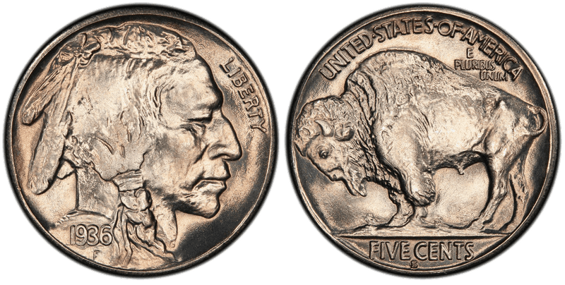 1936 (S) Buffalo Nickel