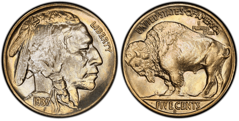 1937 (S) Buffalo Nickel